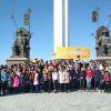 500 казахстанских школьников приехали в Тараз на фестиваль туризма 0