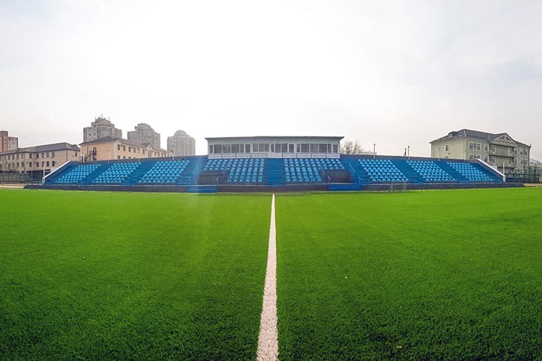 Обновлённый стадион «Жастар» в Таразе