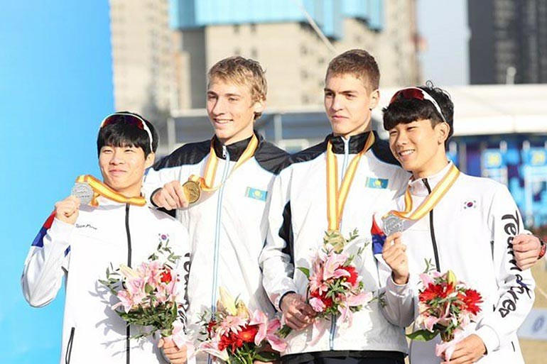 Жамбылские пятиборцы привезли медали с юношеского чемпионата Азии-Океании в Китае