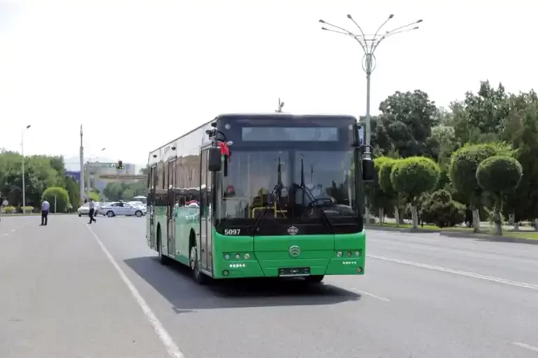 На 8 маршруте в Таразе появятся новые автобусы с кондиционером и видеонаблюдением