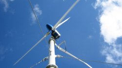 В ТарГУ функционирует ветровая установка мощностью 2 кВт собственной разработки