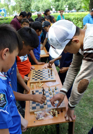Чемпионат по тоғызқұмалақ, шахматам и шашкам среди молодёжи