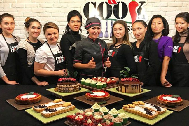 Жители Тараза могут посетить кулинарную студию «Come and Cook» Жители Тараза могут посетить кулинарную студию «Come and Cook»