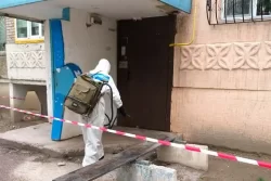 В Таразе закрыт на карантин подъезд в микрорайоне "Аса"