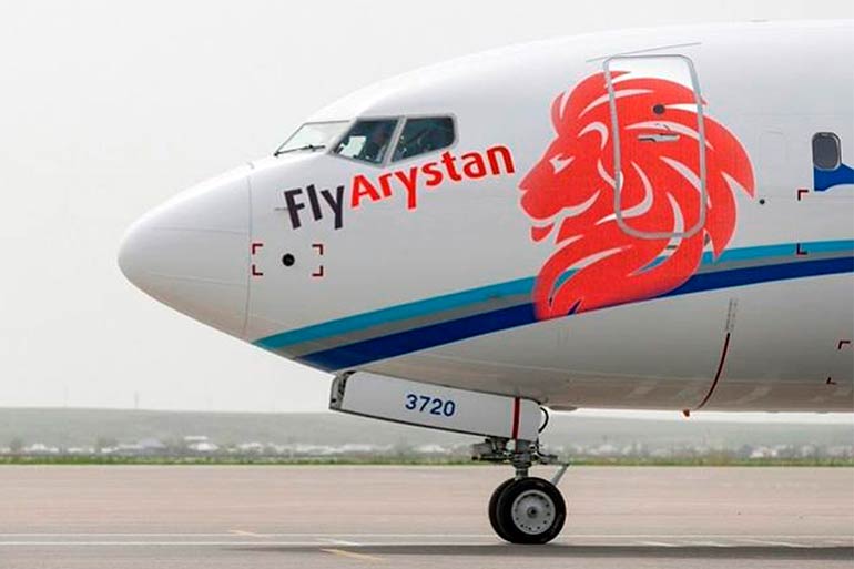 Авиакомпания FlyArystan начнёт продажу дешёвых билетов в Таразе