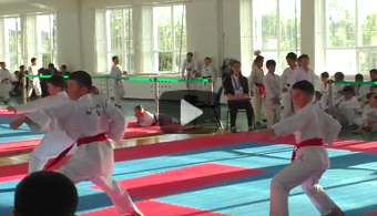 Видеообзор чемпионата Казахстана по карате-до Шотокан в городе Тараз