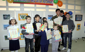 Конкурсная фотовыставка детских работ. фото КАЗИНФОРМ