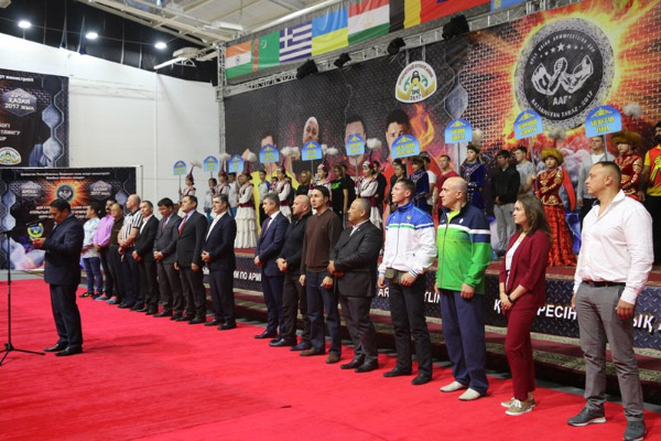 Открытый Кубок Азии по армрестлингу в Таразе