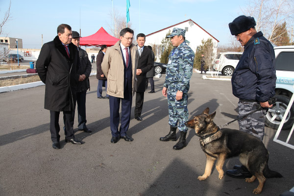 Министр финансов РК Б Султанов в Таразе