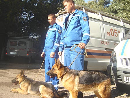 Спасатели ДЧС по Жамбылской области