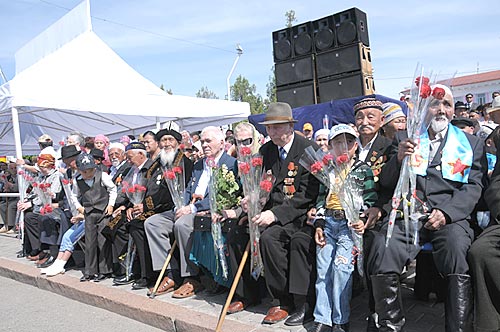 Парад Победы в Таразе