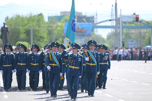 Парад Победы в Таразе