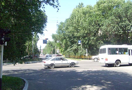 Перекресток Казыбек би - Айтиева Перекресток Казыбек би - Айтиева