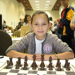 Жансая Абдумалик победительница международного турнира по шахматам. Фото с сайта megapolis.kz